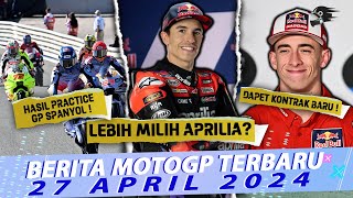 Marquez Digosipkan ke Aprilia? 😱 Hasil Sesi Pracice GP Spanyol 😍 Acosta Dapat Kontrak Baru
