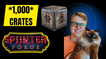 *~*1,000*~* SplinterForge Alpha Crate Pack Opening & Reforging