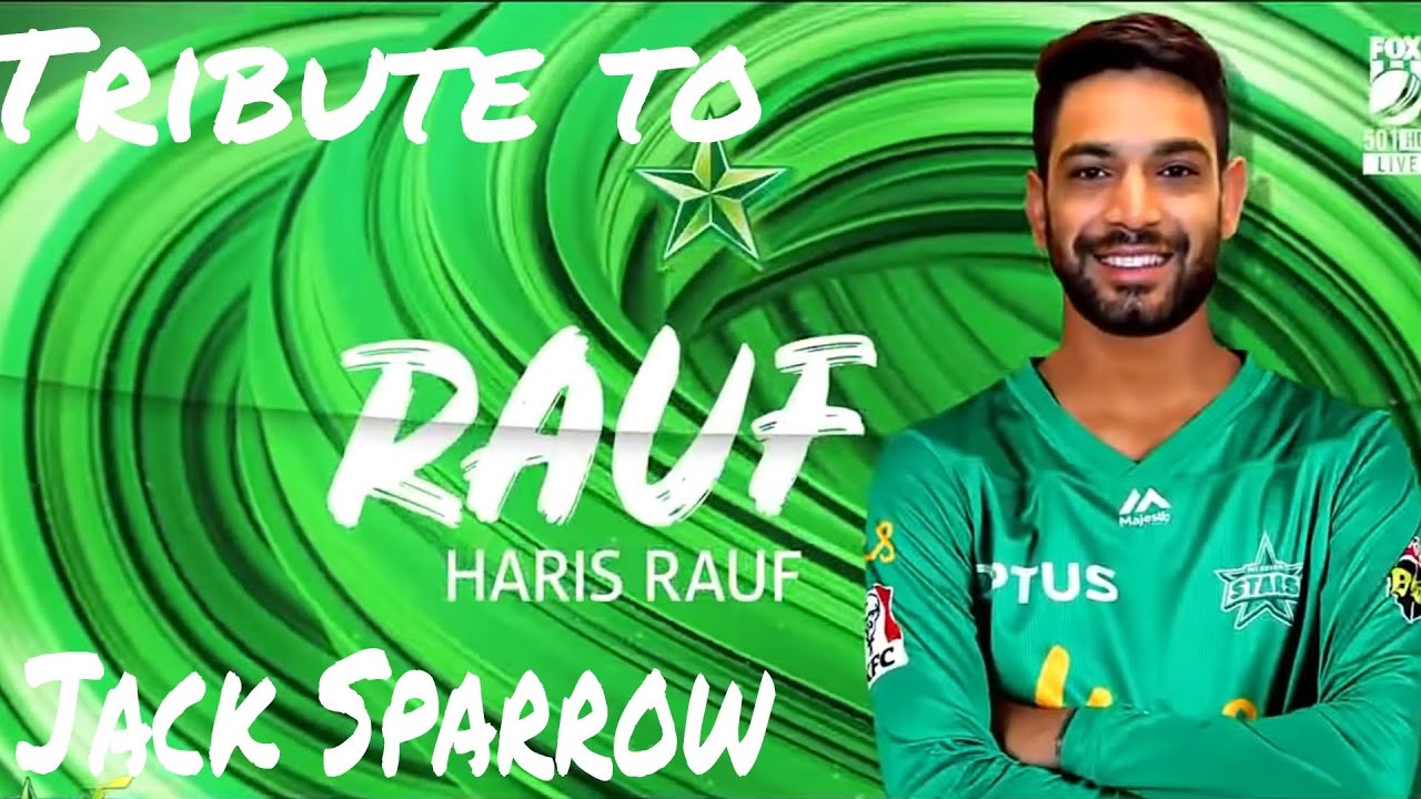 Run machine to speed gun | A tribute to Haris Rauf || captain jack ...
