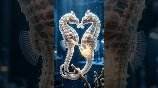 Male Seahorse Gives Birth? 😱 The Ocean’s Strangest Dad #shorts