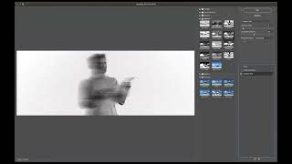 Photocopy Scan Line Effect - Adobe Photoshop