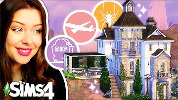 Building a House Inspired by Different FEARS in The Sims 4