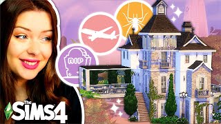 Building a House Inspired by Different FEARS in The Sims 4