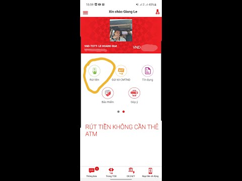 rút tiền từ cây ATM không cần thẻ ATM techcombank || giangleBT | Foci