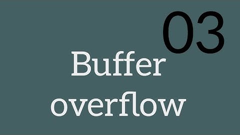 3 - ثغرات remote buffer overflow نموذج