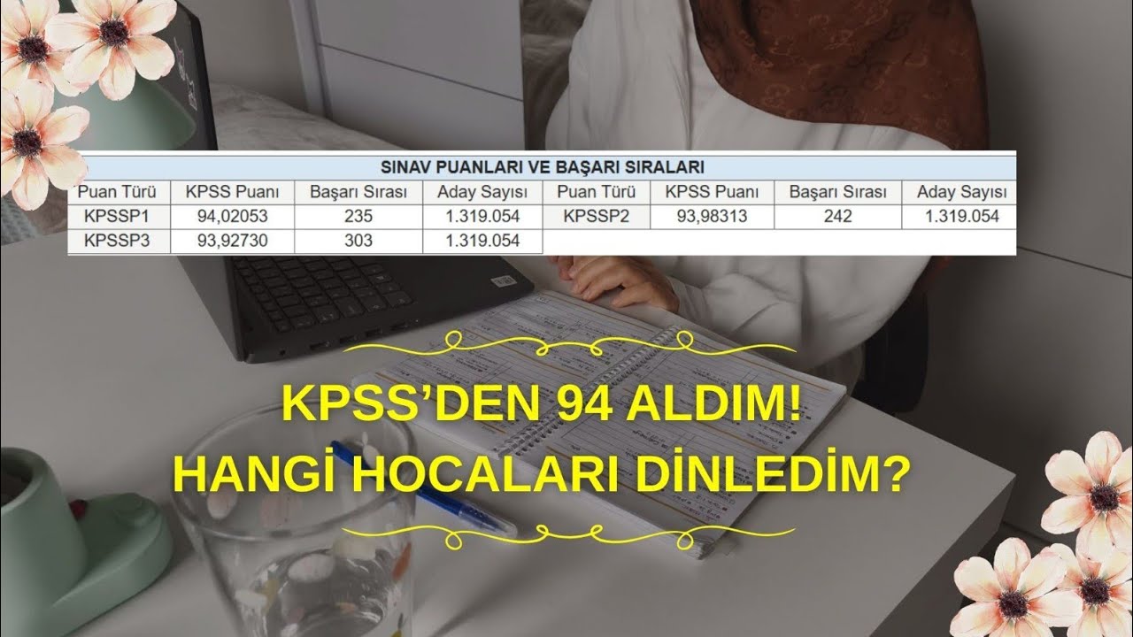 KPSS'DEN DERECE YAPARKEN HANGİ HOCALARI İZLEDİM? 