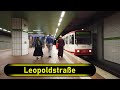 Stadtbahn station leopoldstrae  dortmund   walkthrough 