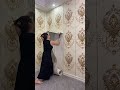 DIY Peel & Stick Wallpaper – Easy Wall Makeover for Any Room #wallpaper #homedecor #shortvideo