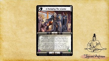 First look at L5R LCG - Tabletop Simulator Gameplay - Imperial Advisor Plays