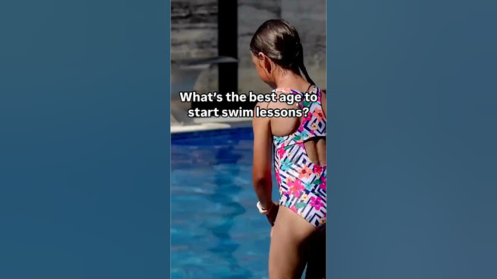 What’s the best age to start swim lessons?