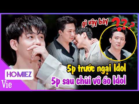 Jaysonlei "PLAYS DIRTY" with his Idol, CRIES, then "gifts" his tears and snot to Trấn Thành | THSH
