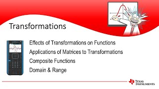 Transformations and Transformation Matrices | Mathematical Methods | TI-Nspire CAS