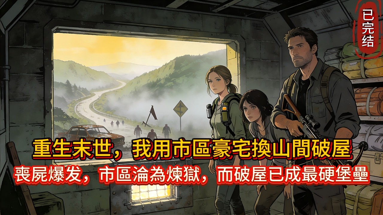 喪屍爆發前，我用「市中心三室一廳」換大伯的深山破石屋！他以為賺爛，卻不知這是我為他們設下的「死亡陷阱」⋯⋯#novel  #comics #小说推荐  #末世  #小說   #完结文