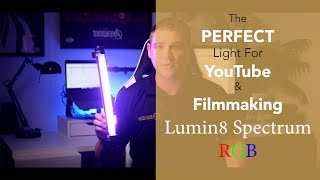 The Perfect Lighting For YouTube & Filmmaking At Home? - Lumin8 Spectrum RGB