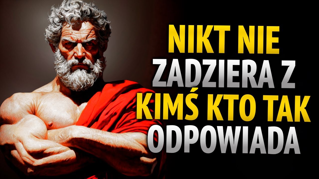 5 INTELIGENTNYCH ODPOWIEDZI, KTÓRE UCISZAJĄ KAŻDEGO | STOICYZM | STOICKA MĄDROŚĆ