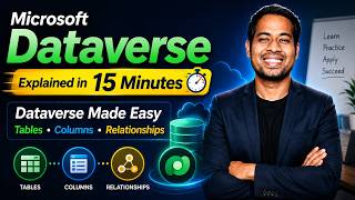 Microsoft Dataverse Explained in 15 Minutes | Tables, Columns, Relationships & CDM