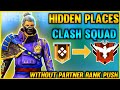 Clash squad hidden places in free fire | cs rank hidden places | in hindi | 2020