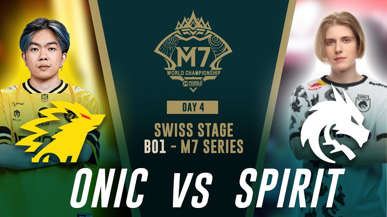 DAY 4 - BO1 - ONIC ESPORTS 🇮🇩 VS TEAM SPIRIT 🇷🇺 SWISS STAGE M7