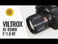Viltrox AF 85mm f/1.8 (for Canon RF ) lens review with samples