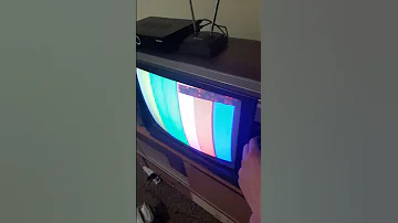 Gaming On A Retro 80s CRT TV Retrogaming 