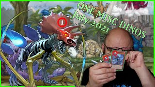 Yu-Gi-Oh! One Misc Dinosaur Deck Profile July 2021