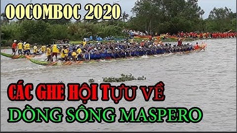 Các Ghe Ngo Thử Tốc Độ ở Sông Maspero Thành Phố Sóc Trăng Mừng OocomBoc 2020 | Sông Nước Miền Tây