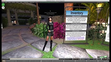 Inventory Structure & Rez Objects Tutorial -Opensim