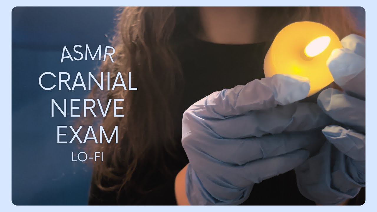 ASMR Fast Cranial Nerve Exam 🧠 (my first ASMR video!)