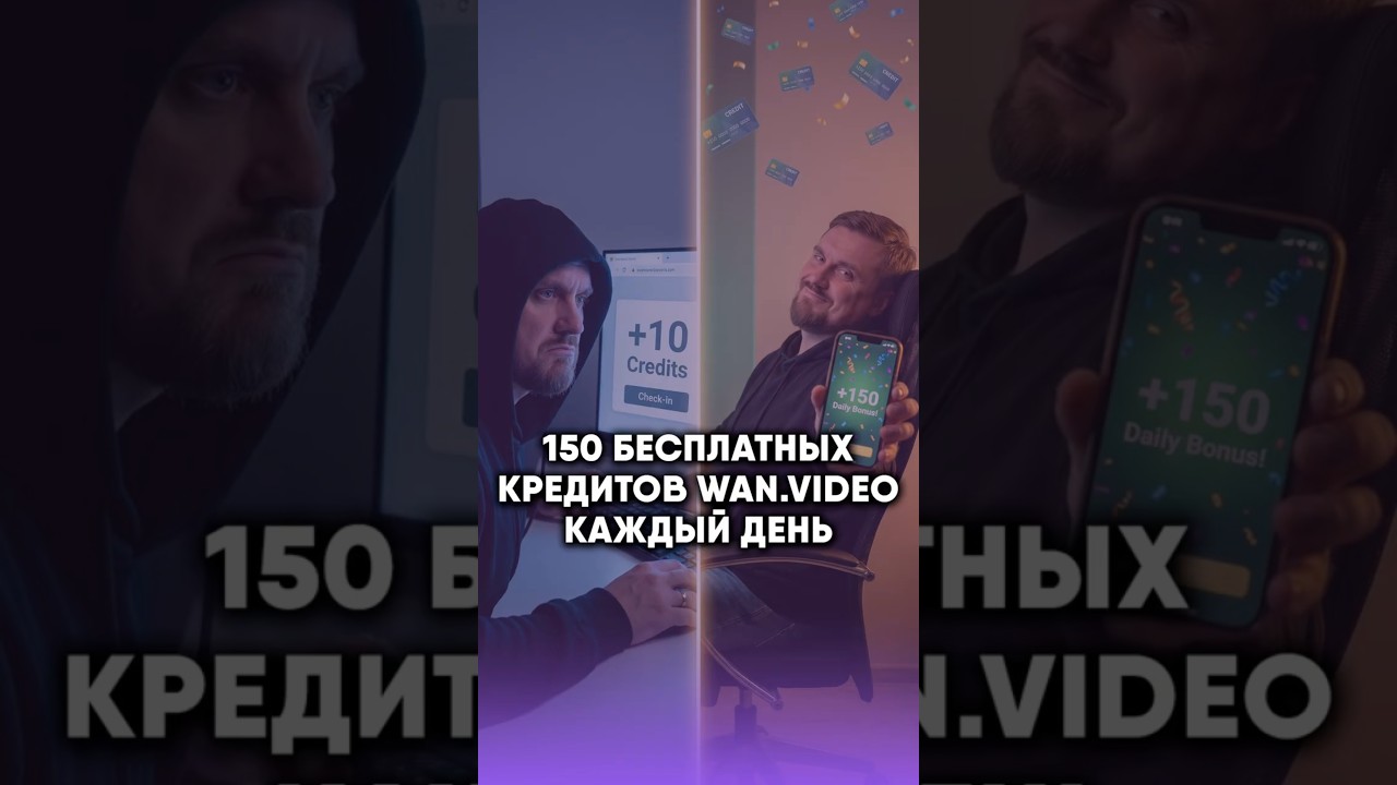 ТЕБЯ ОБМАНЫВАЮТ: 10 КРЕДИТОВ - ЭТО ЛОЖЬ. В WAN.VIDEO ДАЮТ 150 КАЖДЫЙ ДЕНЬ