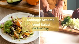 cabbage orange salad