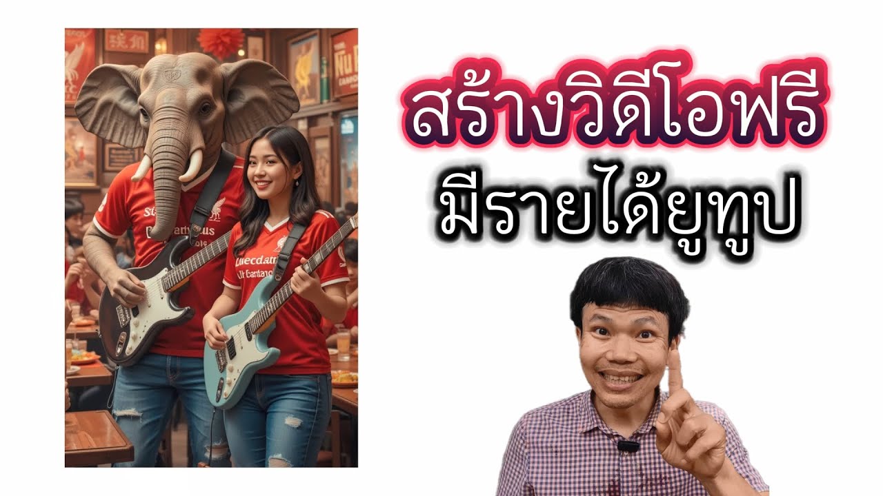 ใช้ ai สร้างวิดีโอฟรี มีรายได้จาก youtube