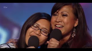 Britains Got Talent 2016 Ana Fia Full Audition S10E06 Amazing Duet Emotional Moment