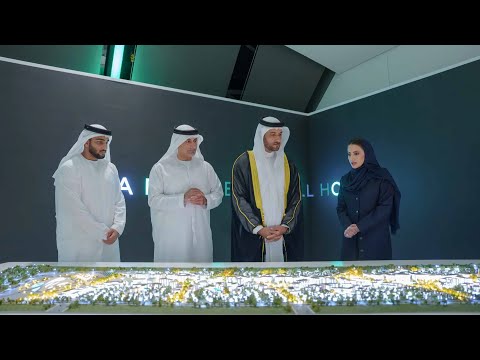 سلطان بن أحمد القاسمي يدشن مشروع مدينة خالد بن سلطان