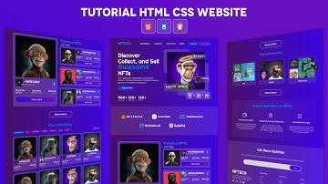 Membuat NFT Marketplace Menggunakan HTML, CSS, JavaScript (Pemula) | PART 1