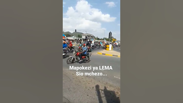 LEMA AFUNGA MITAA ARUSHA #lema #chadema #mbowe