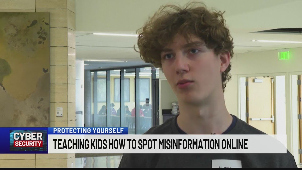 Teaching kids how to spot misinformation online - YouTube