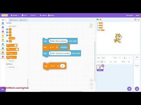 Add Three Numbers in Scratch | Easy Scratch Tutorial for Beginners