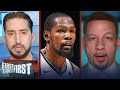 Nick Wright responds to Kevin Durant’s All-Time NBA roster with his own | NBA | FIRST THINGS FIRST