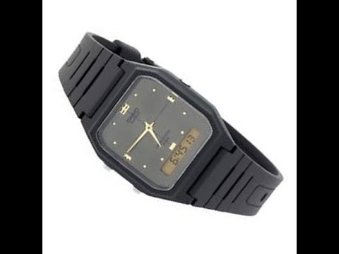 Casio AW-48HE-8A обзор video