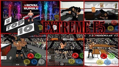 Top 10 Extreme F5 + Entrance - Brock Lesnar | Wr3d