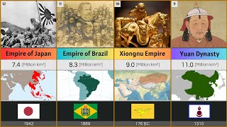 100 Largest Empires In History | Ranked by Size