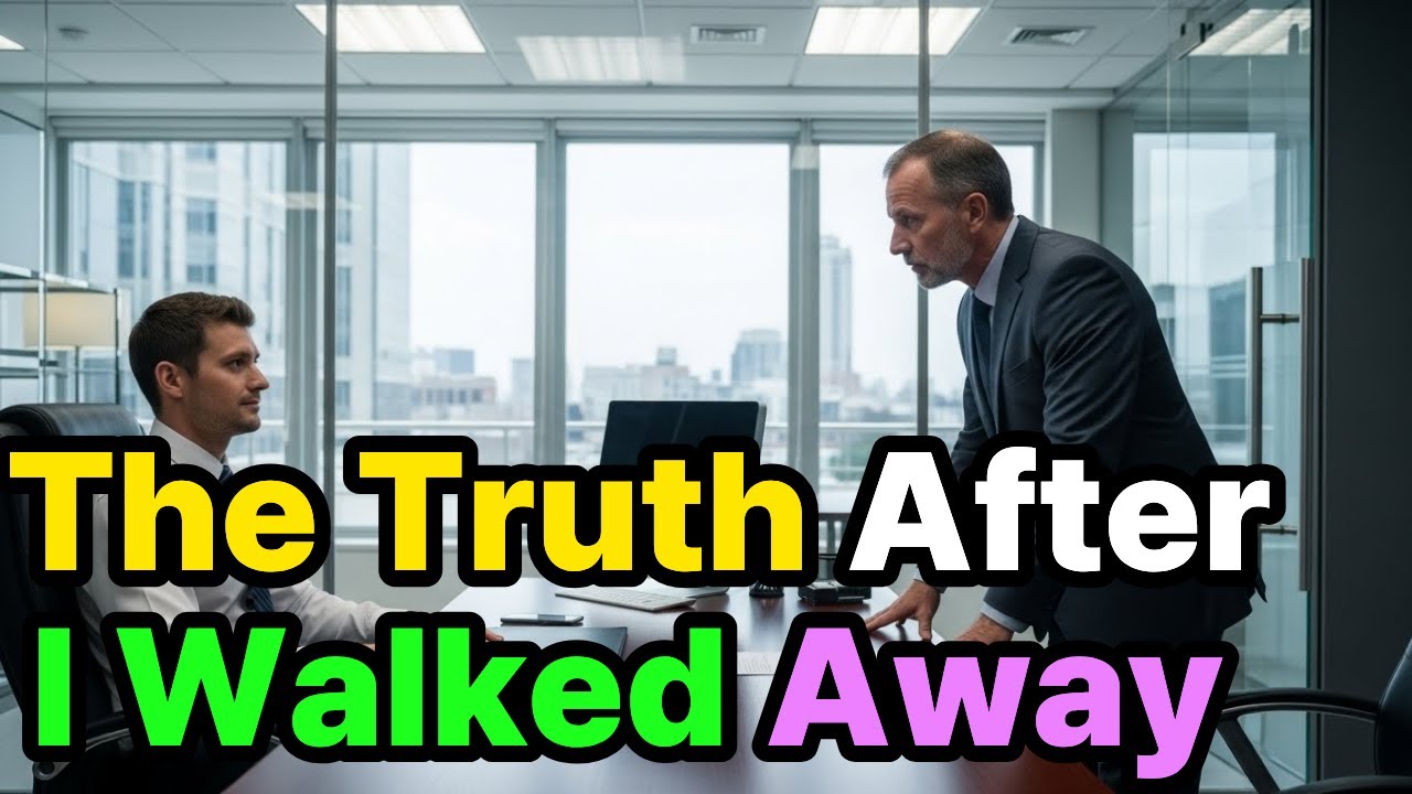 The Day I Walked Away