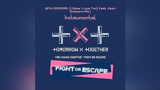 TXT - '0X1=LOVESONG (I Know ILY) ft. Seori (Emocore Mix)' Instrumental [THE CC : FIGHT OR ESCAPE]