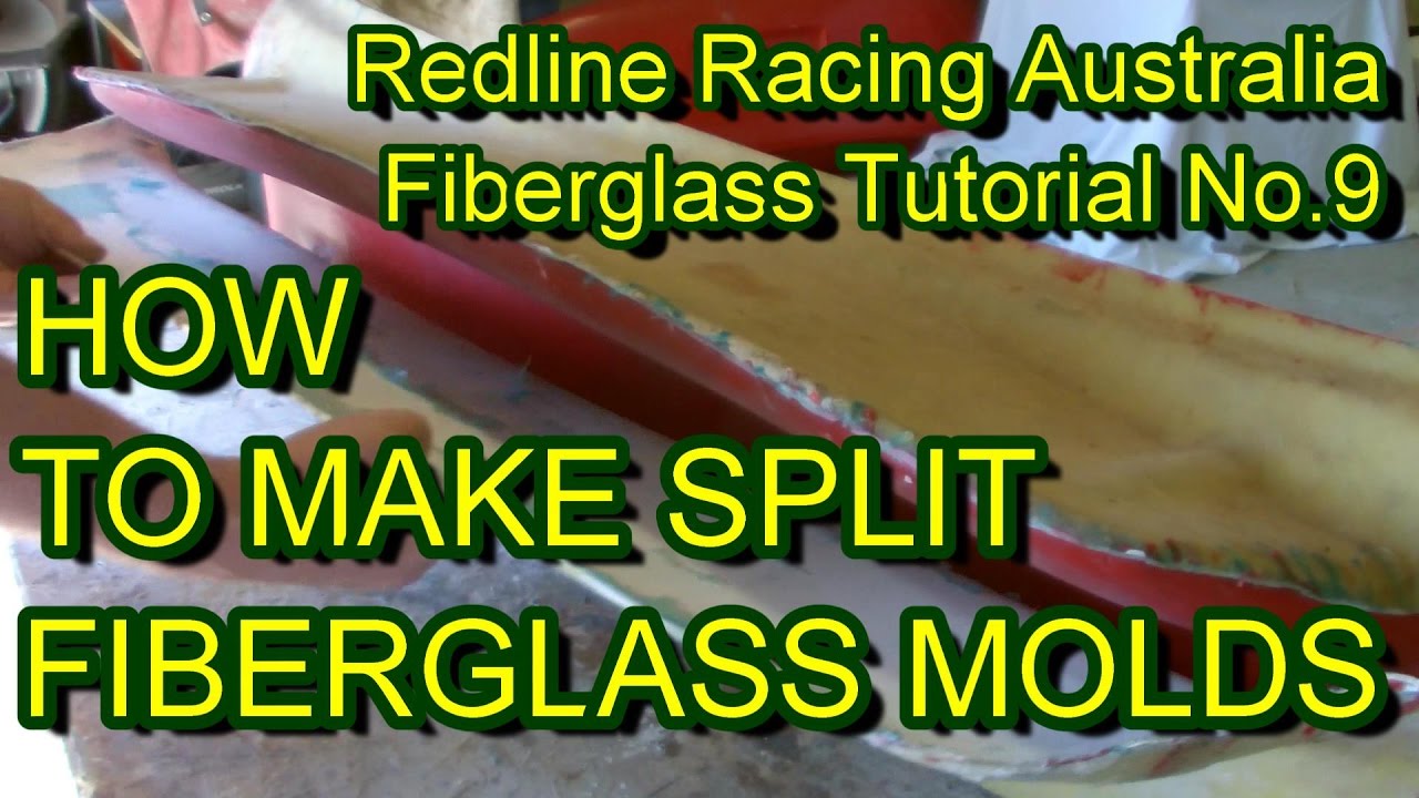 How to Make Fibreglass Split Moulds - YouTube