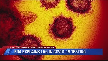 COVID-19 test contamination causes lag