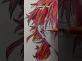some colorwork on the OC for a manga i'm working on #animeart #mangaart #drawing #animeshort