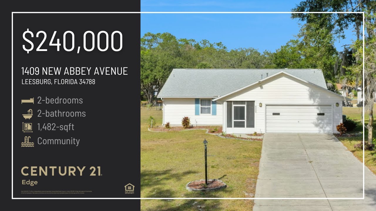 1409 New Abbey Avenue - Leesburg, FL 34788