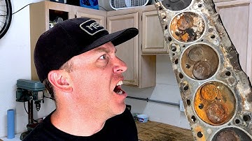 Tear down of the Datsun 260Z cylinder head. Ep5