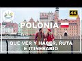 Qué VER En Polonia Ruta Itinerario Y Consejos Guía De Viaje 4K