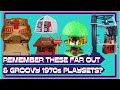 Most groovy  far out vintage 1970s toy playsets  oft forgotten action figures  doll playsets